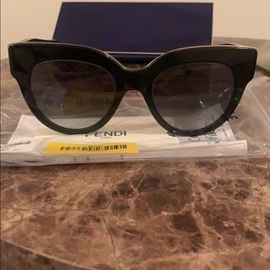 NWT Fendi Black Sunglasses